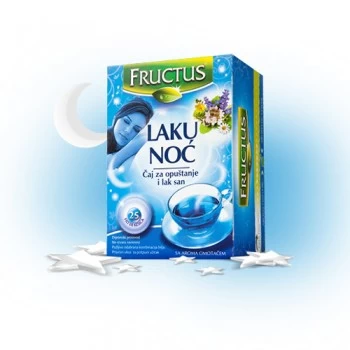 Fructus čaj Laku noć 25 kesica