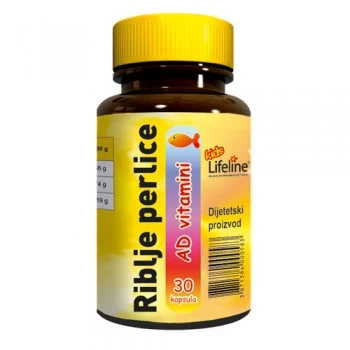 Lifeline Riblje perlice 30 kapsula