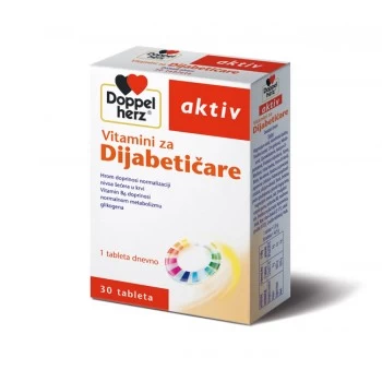 Doppelherz Aktiv vitamini i minerali za dijabetičare 30 tableta