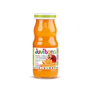 Juvitana kašasti sok jabuka šargarepa pomorandža 125ml