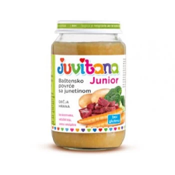 Juvitana kašica baštensko povrće junetina 190g