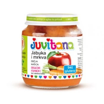 JUVITANA KAŠICA OD JABUKE I ŠARGAREPE 128G