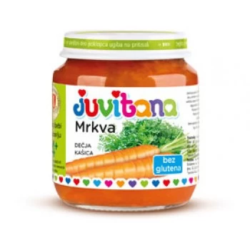 Juvitana kašica šargarepa 128g