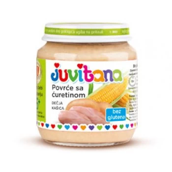 Juvitana kašica povrće ćuretina 128g