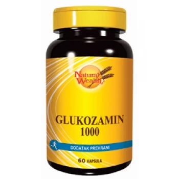 Natural Wealth Glukozamin sulfat 1000mg 60 kapsula