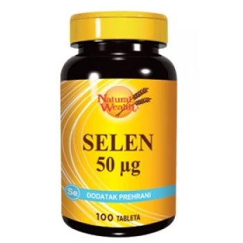 NATURAL WEALTH SELEN 50MCG TABLETE A100