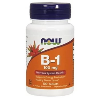 NOW vitamin B-1 100mg 100 tableta