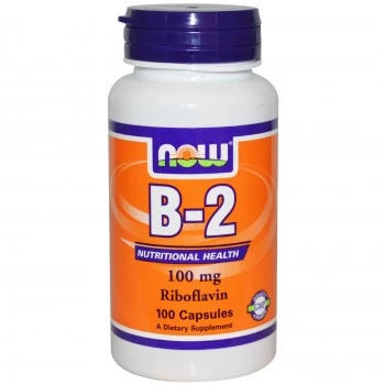 NOW vitamin B-2 100mg 100 kapsula