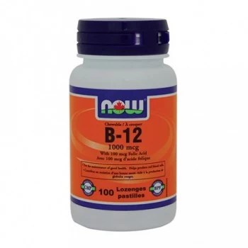 NOW vitamin B-12 1000mcg 100 lozengi