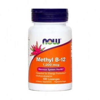 NOW Methyl B-12 1000mcg 100 lozengi