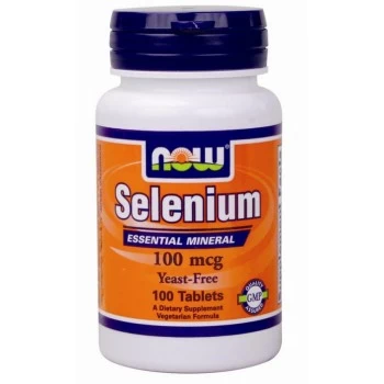 NOW selen 100mcg 100 tableta