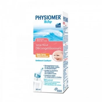 Physiomer Baby Hypertonic sprej 60ml