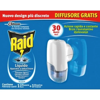 Raid električni aparat + tečnost 30 noći