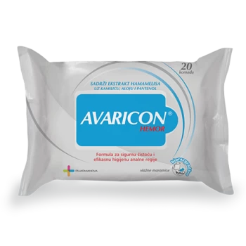 AVARICON HEMOR VLAŽNE MARAMICE A20