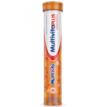 Multivita 9 vitamina Narandža i mango 20 šumećih tableta