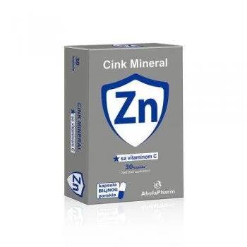 CINK MINERAL SA VITAMINOM C KAPSULE A30