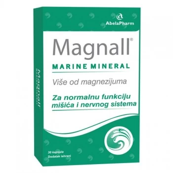 Magnall Marine Mineral magnezijum 375mg + B6 30 kapsula