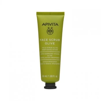 APIVITA PILING ZA LICE MASLINA 50ML