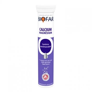 BIOFAR KALCIJUM + MAGNEZIJUM ŠUMEĆE TABLETE A20