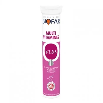 BIOFAR MULTIVITAMINI KIDS ŠUMEĆE TABLETE A20
