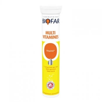 BIOFAR MULTIVITAMINI ŠUMEĆE TABLETE A20