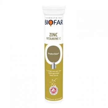 BIOFAR CINK + VITAMIN C ŠUMEĆE TABLETE A20