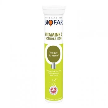 Biofar Vitamin C 500mg Naturelle 20 šumećih tableta