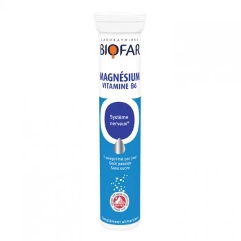 BIOFAR MAGNEZIJUM + B6 ŠUMEĆE TABLETE A20