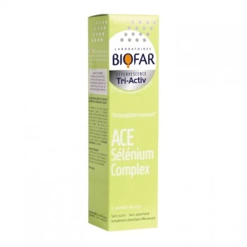 BIOFAR TA ACE + SELEN + CINK ŠUMEĆE TABLETE A15