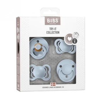 Bibs Try it blue set