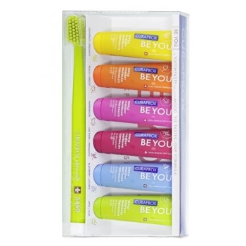 Curaprox Be You Mix set četkica + 6 mini pasta