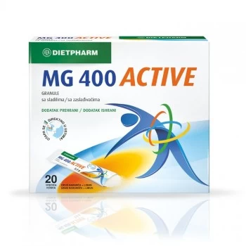 Dietpharm Magnezijum 400mg Active 20 kesica
