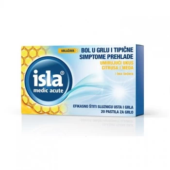 ISLA MEDIC ACUT CITRUS +MED PASTILE A20