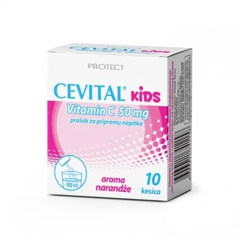 CEVITAL KIDS VITAMIN C 50MG 10 KESICA