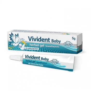 Vivident Baby bioadhezivni herbal gel za desni 5g