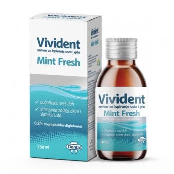 Vivident Mint Fresh vodica za ispiranje 250ml