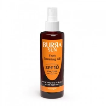 BURRA SUN FAST TANNING OIL SPREJ SPF 10 200 ML