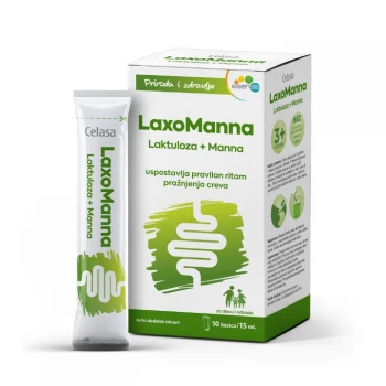 LaxoManna oralni rastvor 10 kesica
