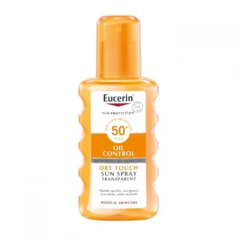 Eucerin Sun Oil Control Dry Touch transparentni sprej SPF50+ 200ml