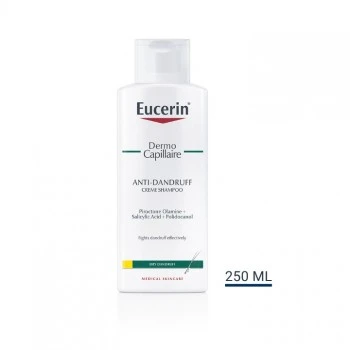 EUCERIN DERMOCAPILLAIRE KREM ŠAMPON PROTIV SUVE PERUTI 250ML