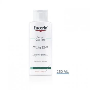 EUCERIN DERMOCAPILLAIRE GEL ŠAMPON PROTIV MASNE PERUTI 250ML