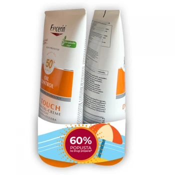 Eucerin Sun set: Dry Touch gel-krem SPF50+ 200ml + Kids Dry Touch SPF50+ 200ml