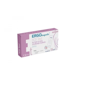 Ergo Diagnostic hCG test za trudnoću pločica