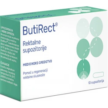 Butirect supozitorije 10 komada