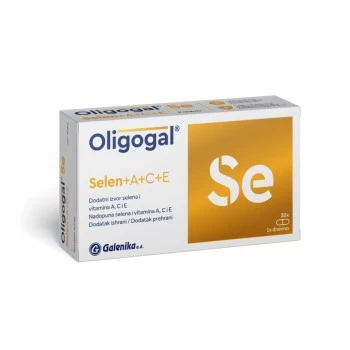 Oligogal Se 0,1mg 30 kapsula