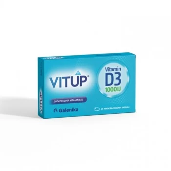 Vitup D3 1000IJ 30 kapsula