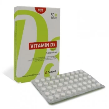 Goodwill Vitamin D3 50 tableta