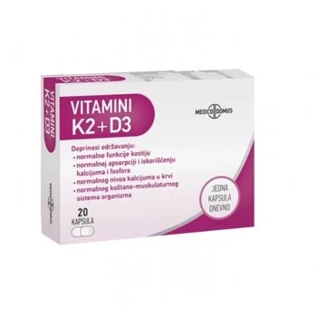 Medico Domus Vitamin K2 + D3 20 kapsula