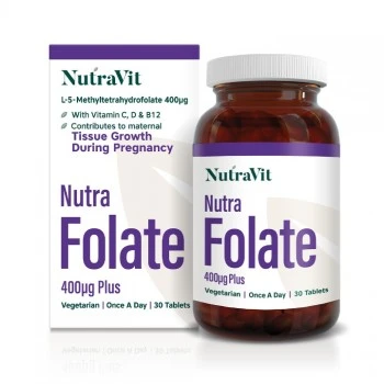 Nutra Folate 400mcg 30 tableta