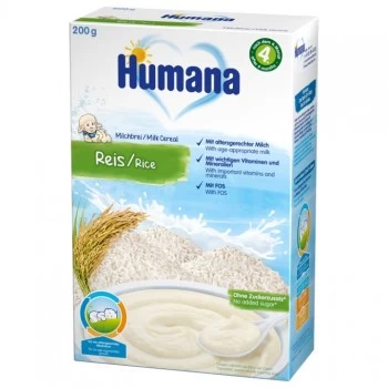 Humana Instant kaša pirinač sa mlekom 200g
